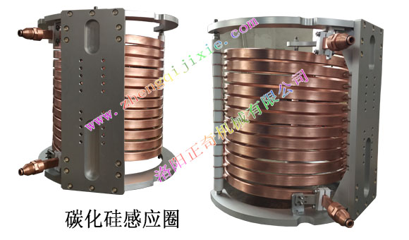 Silicon carbide induction coil