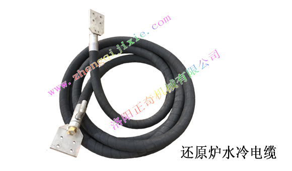 Water cooled cable for sapphire furnace