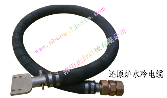 Reduction furnace water cooling cable