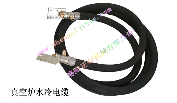 Water cooled cable for vacuum furnace